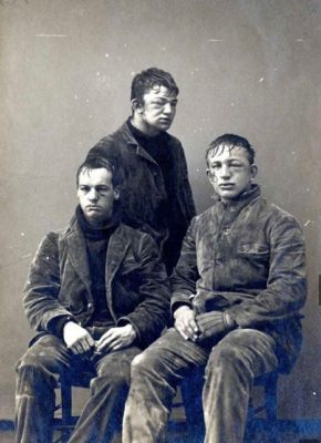 普林斯顿大二学生在残酷的打雪球后（1893年）-微看VCAN