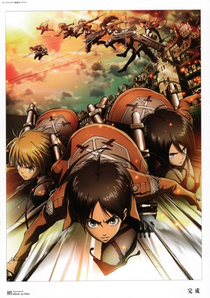 《进击的巨人 原画集》全4卷[592P]_epub格式-微看VCAN