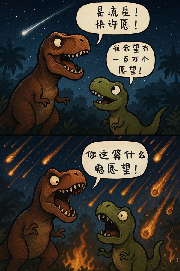 恐龙灭绝-无聊图社区-休闲娱乐-微看VCAN